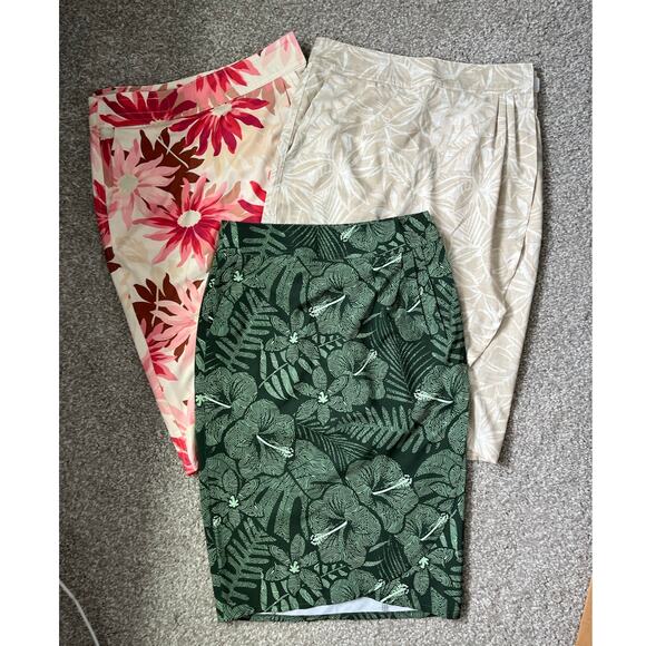 Bundle of 3 RipSkirt Hawaii Wrap Skirt Length 3 Resortwear Travel Womens XS - Picture 1 of 11